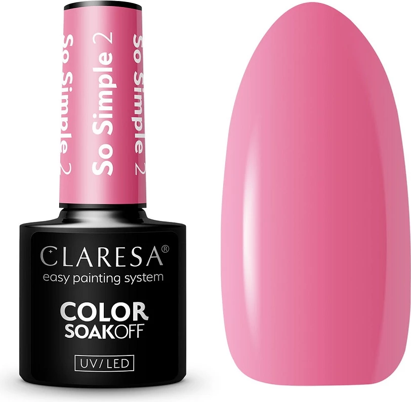 Llak për thonj Claresa So Simple Hybrid Nail Polish 2 për femra, 5g