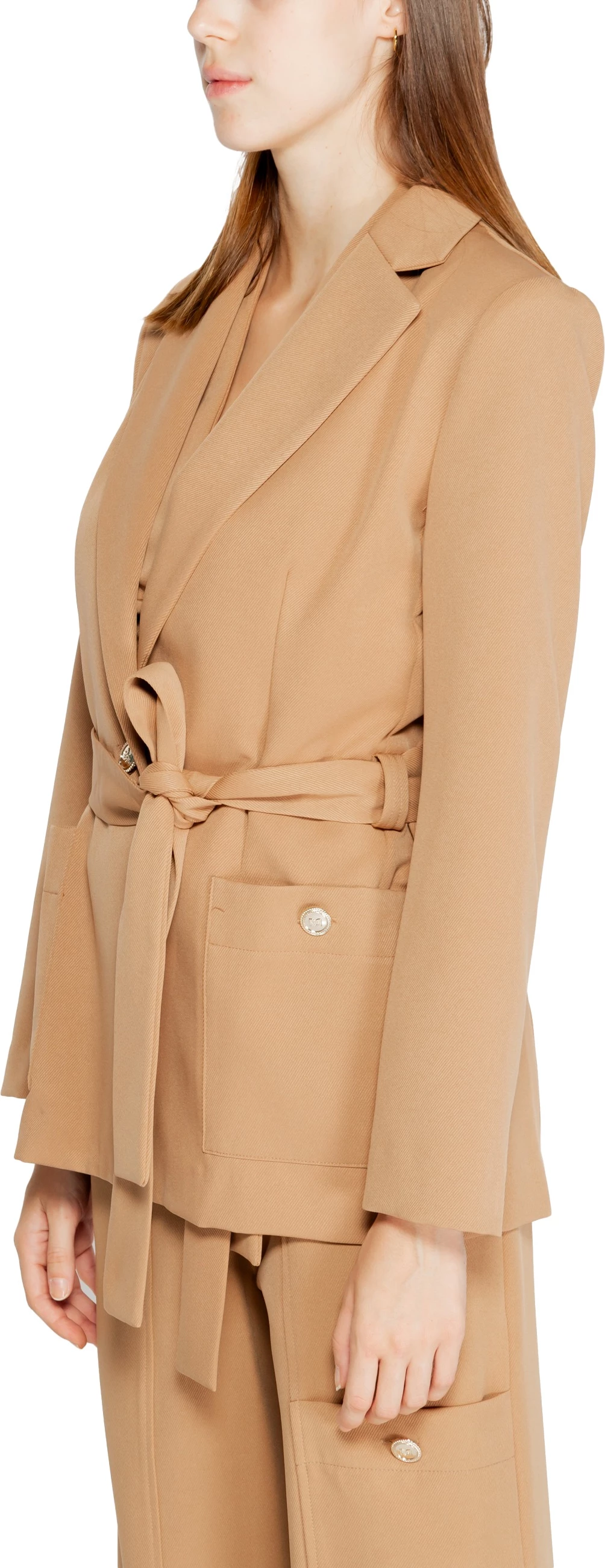 Blazer për femra Rinascimento CFC0119871003, bezhë e errët [Madhësia: XL]