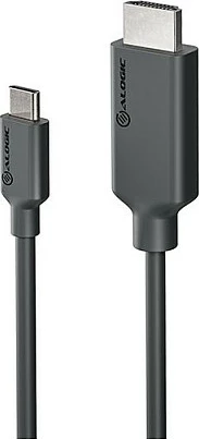 Kabllo adapter USB-C në HDMI ALOGIC, 1m, 4K 60Hz, e zezë
