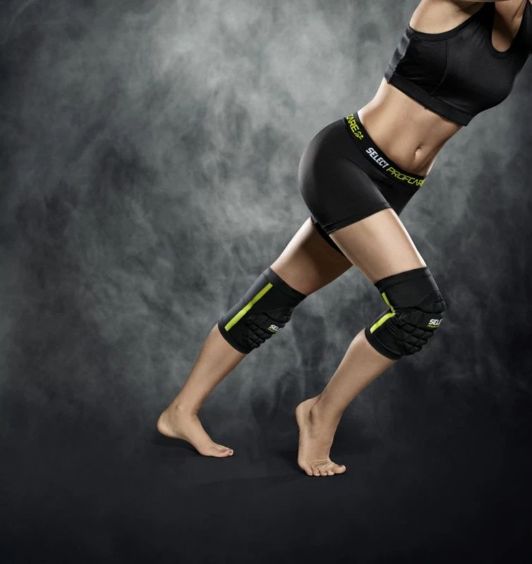 Mbrojtëse gjunjësh për stërvitje Select, të zeza