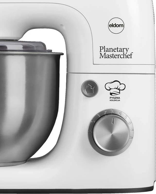Mikser planetar ELDOM WRK1200, 800 W, Bardhë