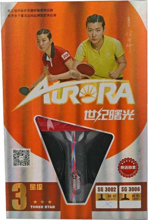 Raketë pingpongu Aurora PRO 3* SG 3002