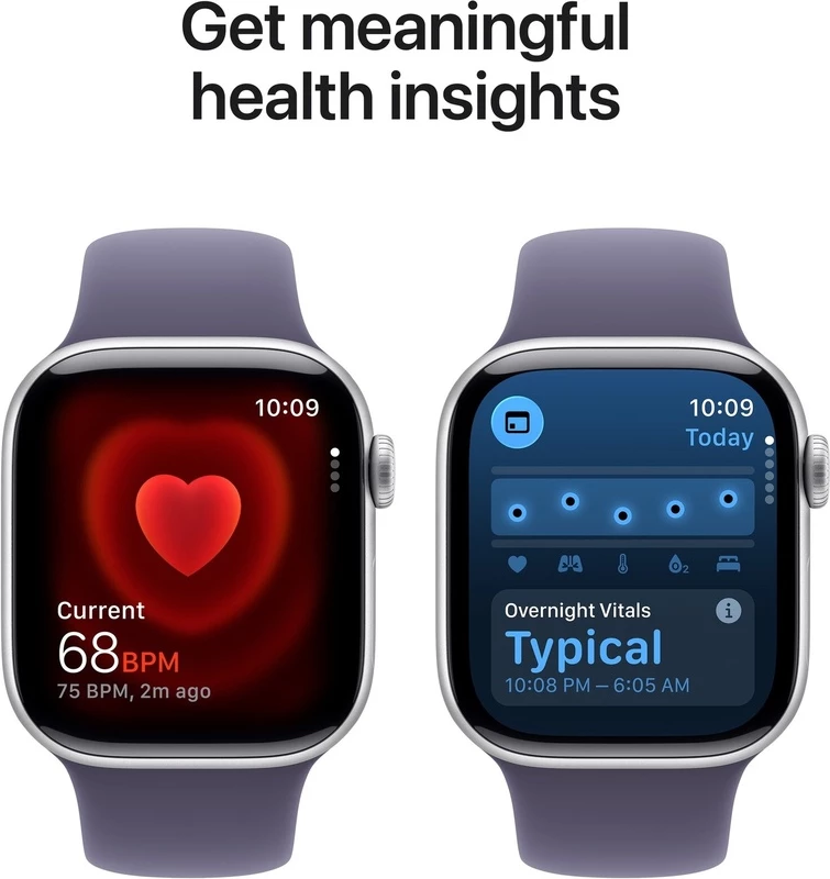 Apple Watch S11 42mm GPS Silver S/M Purple Fog Sport Band