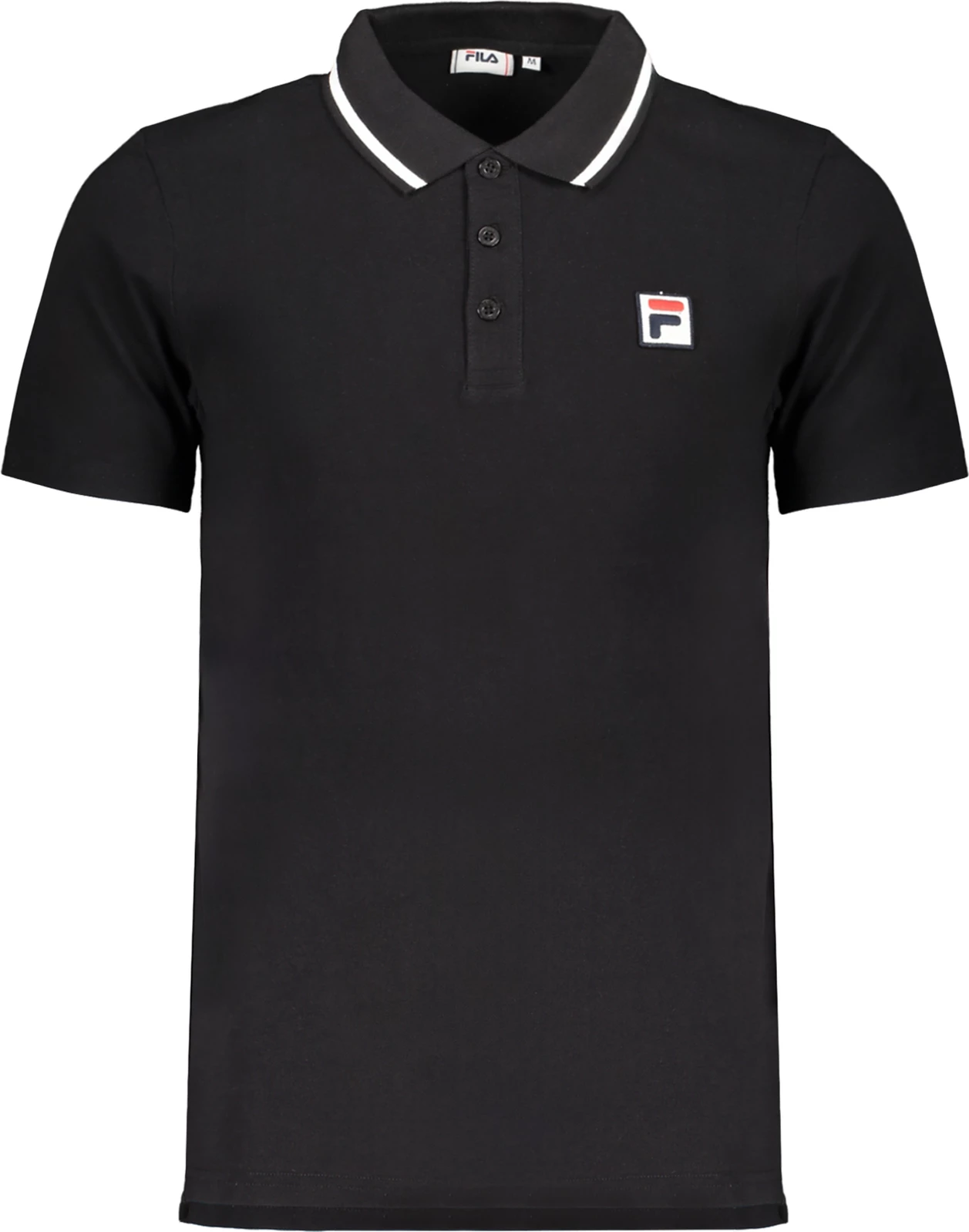 Maicë polo për meshkuj FILA Leitmeritz, e zezë