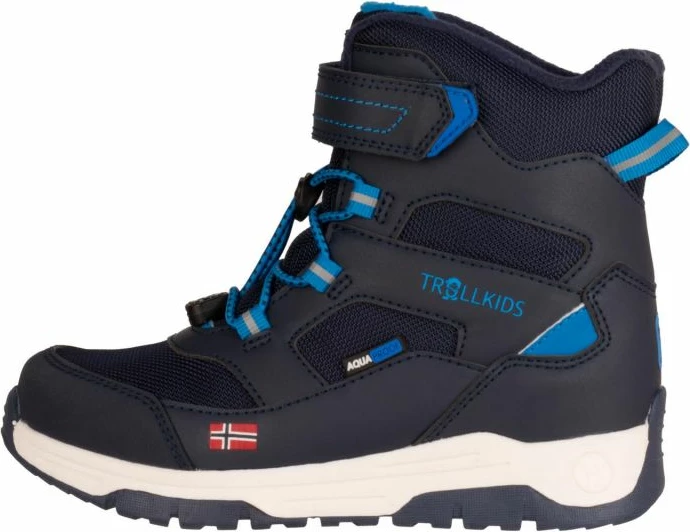 Çizme dimri për fëmijë Trollkids, navy blue