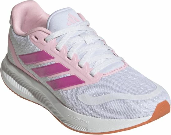 Atlete për fëmijë adidas Runfalcon 5 JP9396, të bardha dhe rozë [Madhësia: 39 1/3]