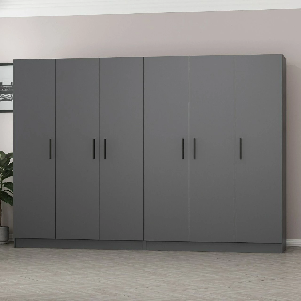 Dollap Skye Decor, anthracite, 4977
