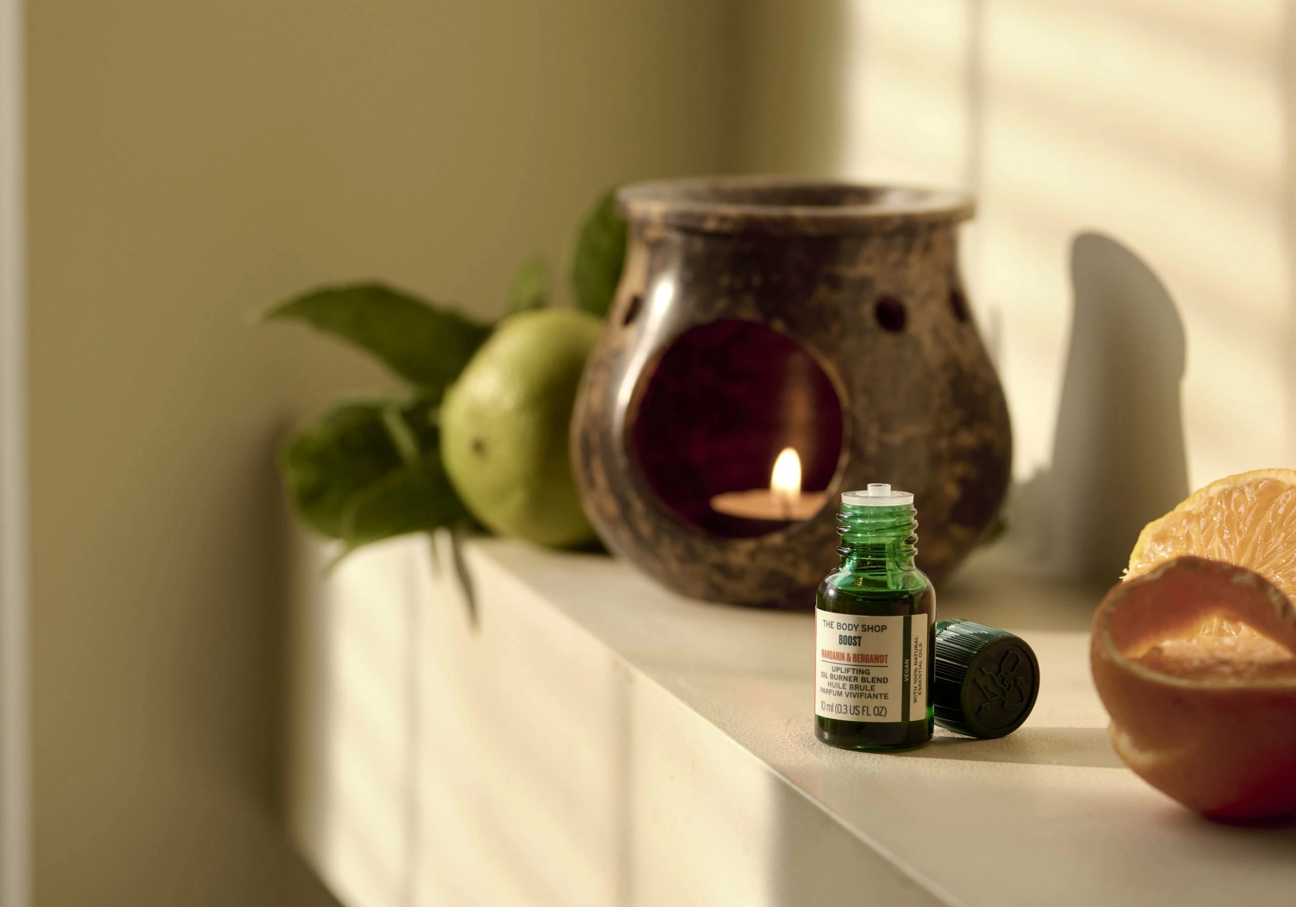 Boost Mandarin & Bergamot Uplifting Oil Burner Blend 10 ML
