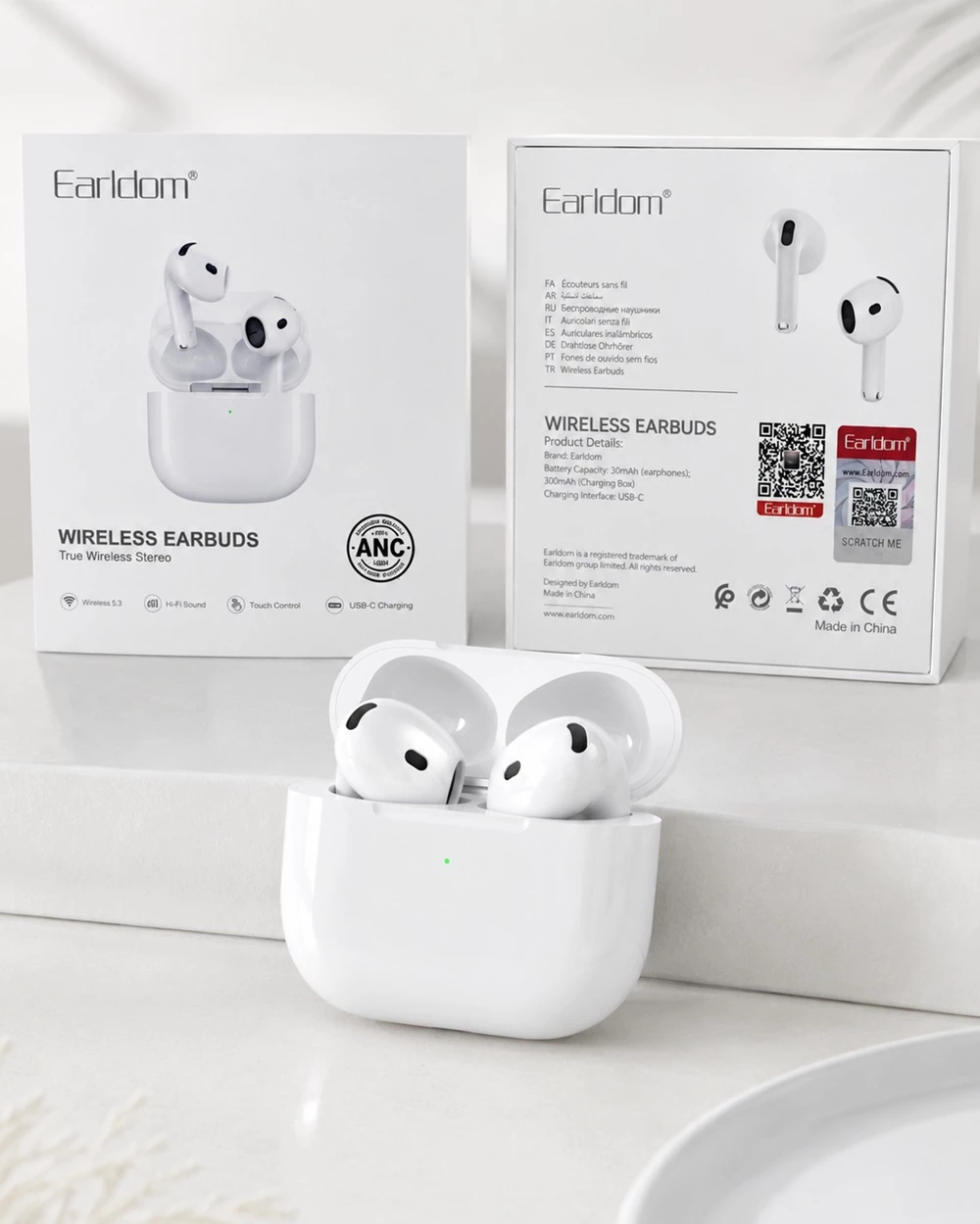 Earbuds Earldom Premium Wireless me ANC