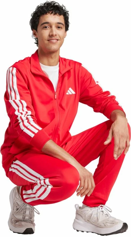 Trenerka adidas për meshkuj, e kuqe [Madhësia: L]
