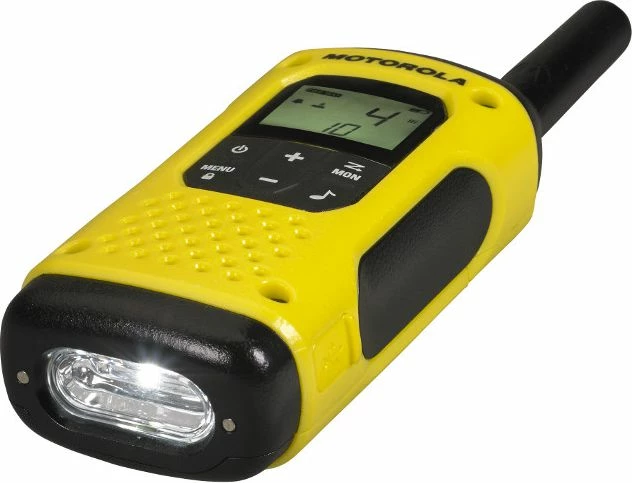 Radio komunikimi Motorola T92 H2O, 10 km, IPX7, 16 kanale, e verdhë, set 2 copë