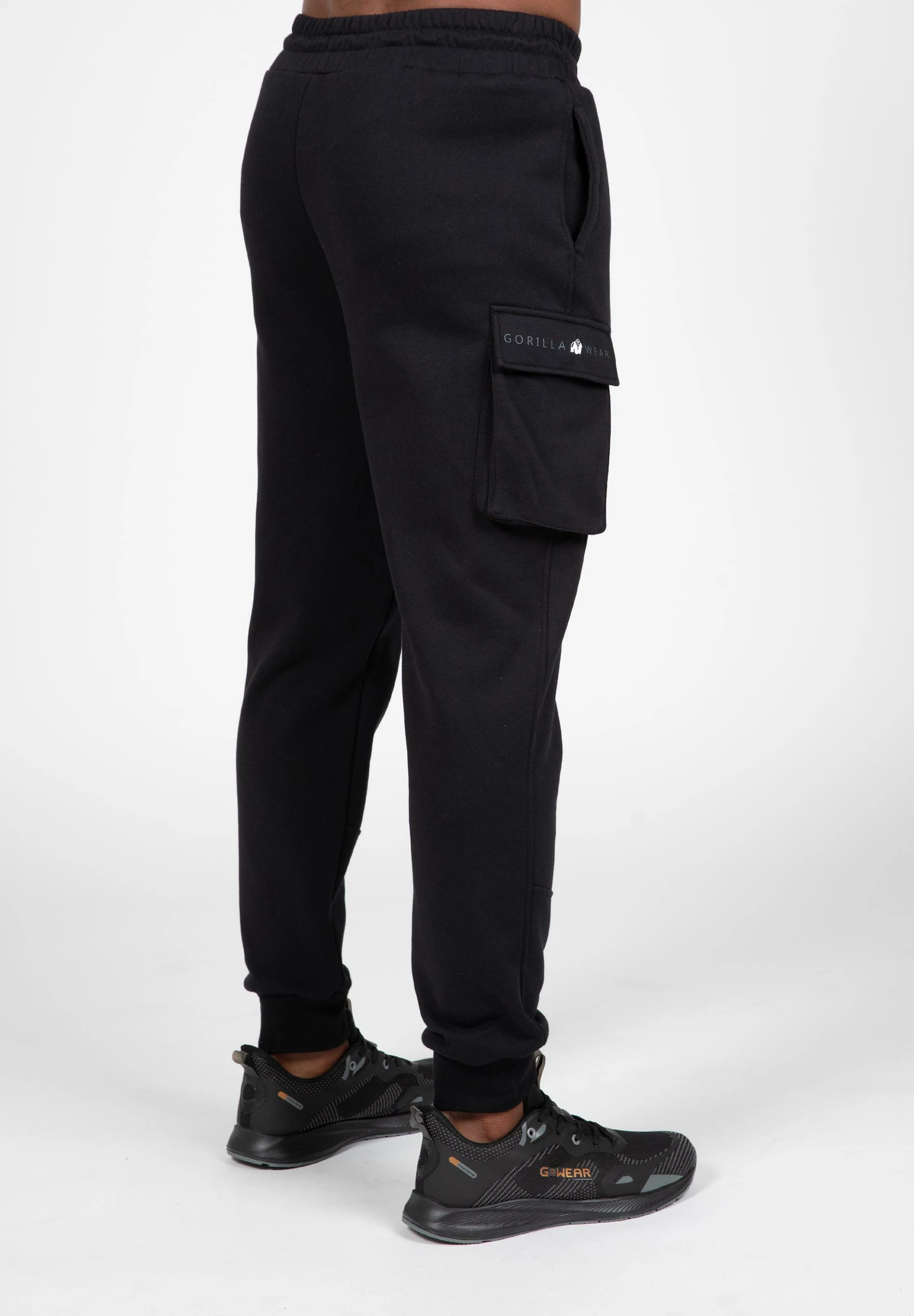 Pantallona sportive Hudson Cargo - të zeza