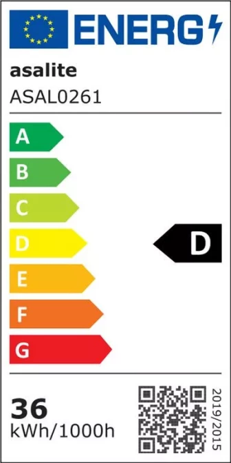 Panel LED ASALITE ASAL0261 60x60cm 36W 5400lm 4000K, i bardhë