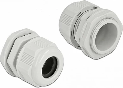 Glandë kablloje DeLOCK PG21, IP68, për kabllo 16 mm, 2 copë, gri