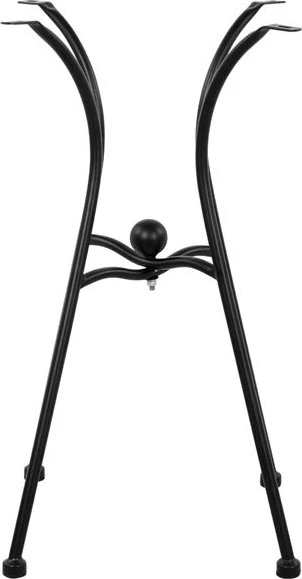 Baza metalike FH466 4këmbë, ngjyrë e zezë, 50x50 cm