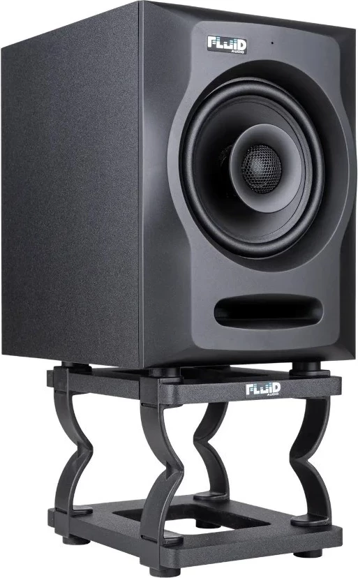 Stenda për monitorë studio Fluid Audio DS5, 4-5 inç, Plastike, Zezë, Set 2 copë
