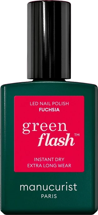 Llak për thonj për femra Manucurist Green Flash Fuchsia 15ml