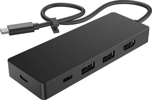 Hub udhëtimi HP USB-C G3, universal, i zi