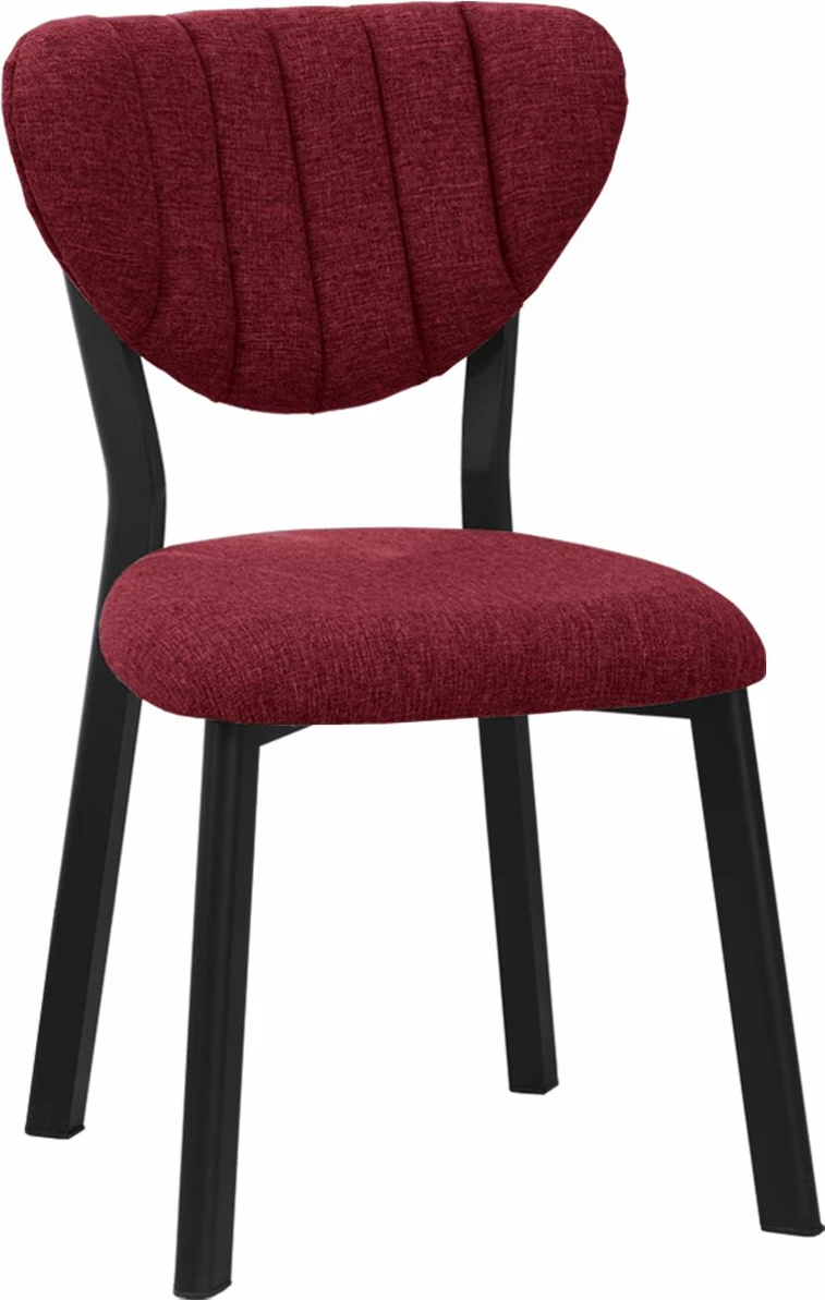 Karrige Skye Decor, elma, ngjyrë burgundy