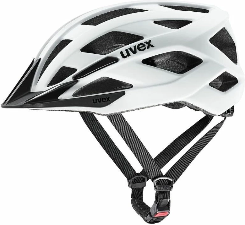 Helmetë biçiklete UVEX I-vo 2, e bardhë mat, 56-60cm