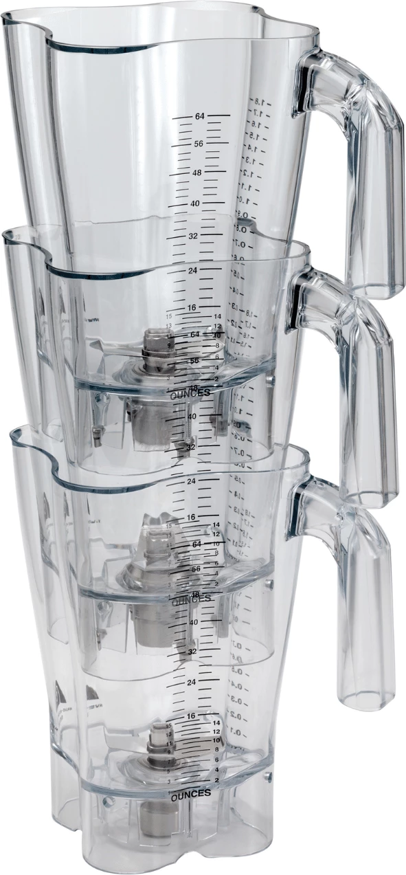 Blender performancë e lartë, Hamilton Beach Commercial Fury, 1.8 L, motor 3 HP, kohëmatës me fikje automatike, kavanoz BPA-free copoliester, 178x203x457 mm, e zezë