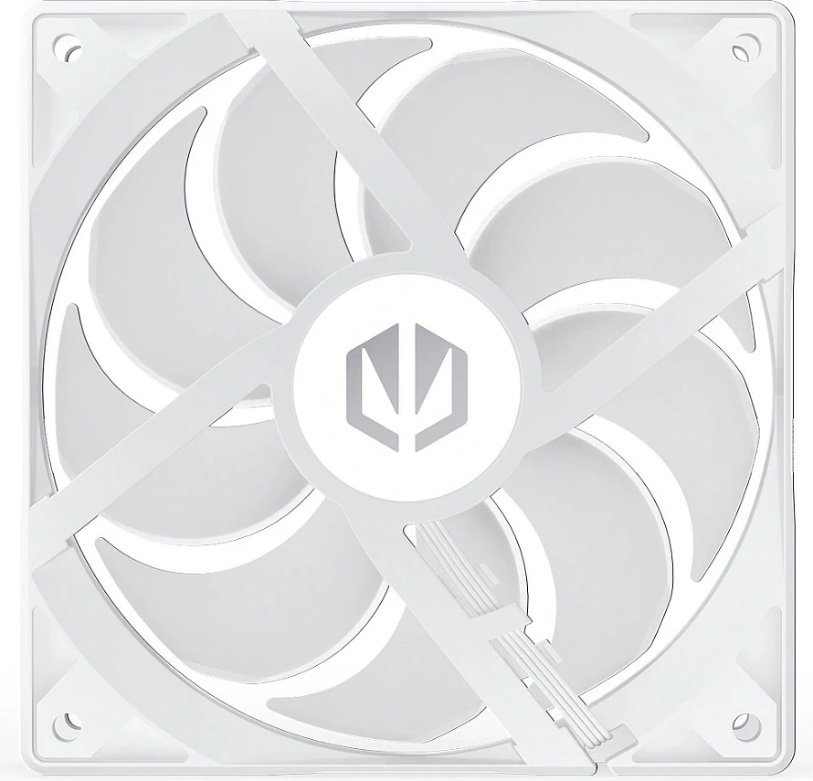 Ventilator për kasë Endorfy Stratus 120 White, 120mm, PWM, ARGB, i bardhë