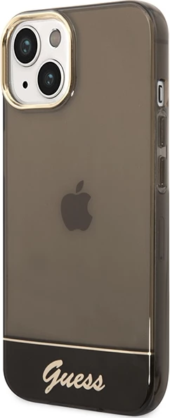 Mbështjellës Guess GUHCP14MHGCOK për iPhone 14 Plus 6.7", i zi, hardcase
