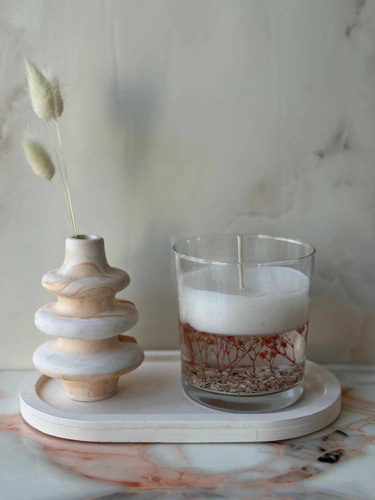 Set qirinjsh (3 copë), Evila Originals, Glamour Candle 34ST