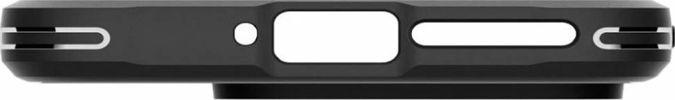 Mbështjellës Spigen Rugged Armor për Xiaomi 15, TPU, MIL-STD 810G-516.6, i zi mat