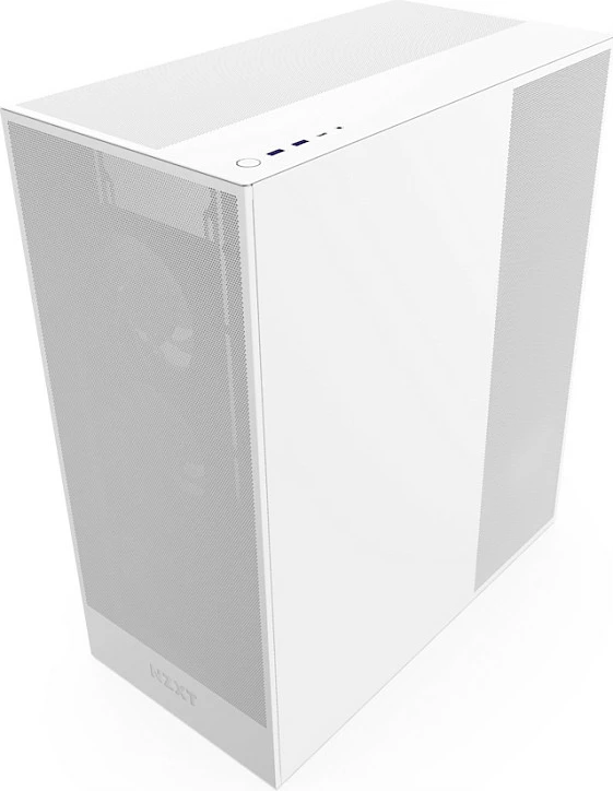 Kasë NZXT H7 Flow RGB, Midi Tower, ATX/EATX/micro ATX/Mini-ITX, xham i temperuar, e bardhë