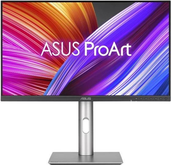Monitor, Asus, ProArt PA24ACRV (90LM08Y0-B01M70), 23.8" QHD, USB-C 96W, 95% DCI-P3, Delta E < 2, argjendt/zi