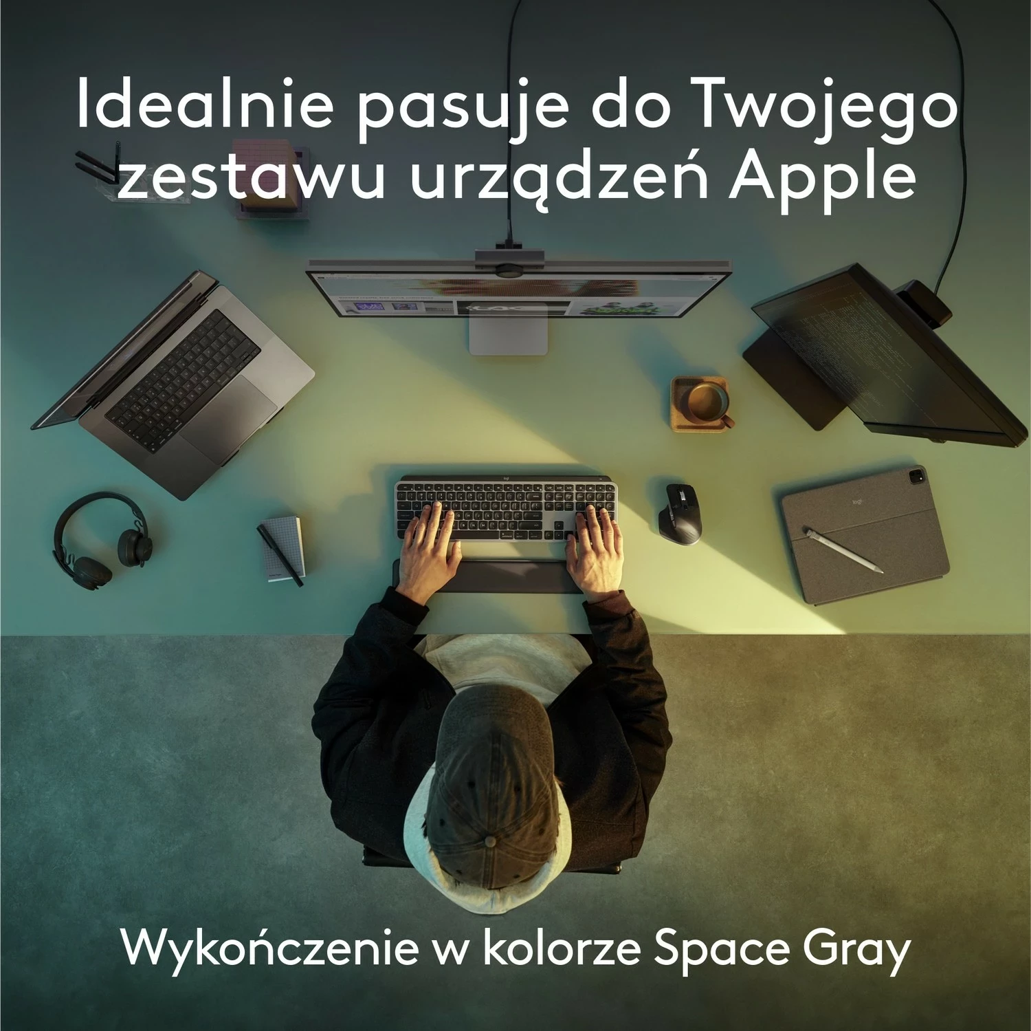 Tastierë Logitech MX Keys S për Mac, Grafit
