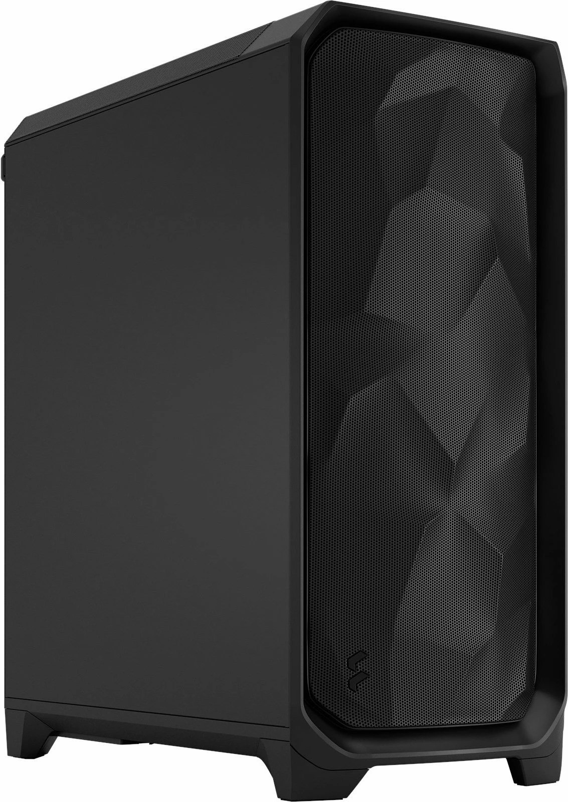 Kasë Fractal Design Meshify 3 Solid FD-C-MES3A-01, Midi Tower, ATX/e-ATX, pa dritare, e zezë