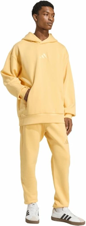 Duks për meshkuj adidas All Szn Fleece Hoodie KT3105, i verdhë