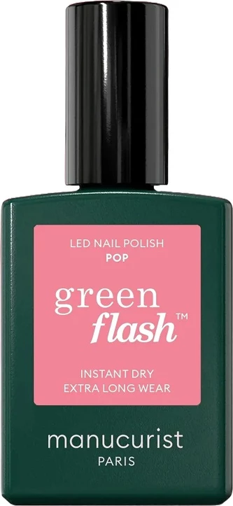 Llak për thonj për femra Manucurist Green Flash Pop, 15ml
