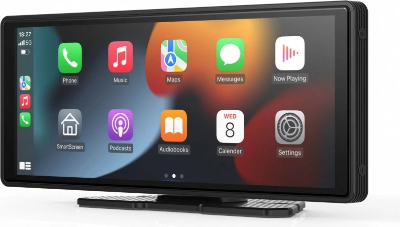 Ekran multimedial për makinë Maxcom MC01 Vibe, 9.3" HD IPS, kamerë përpara, i zi