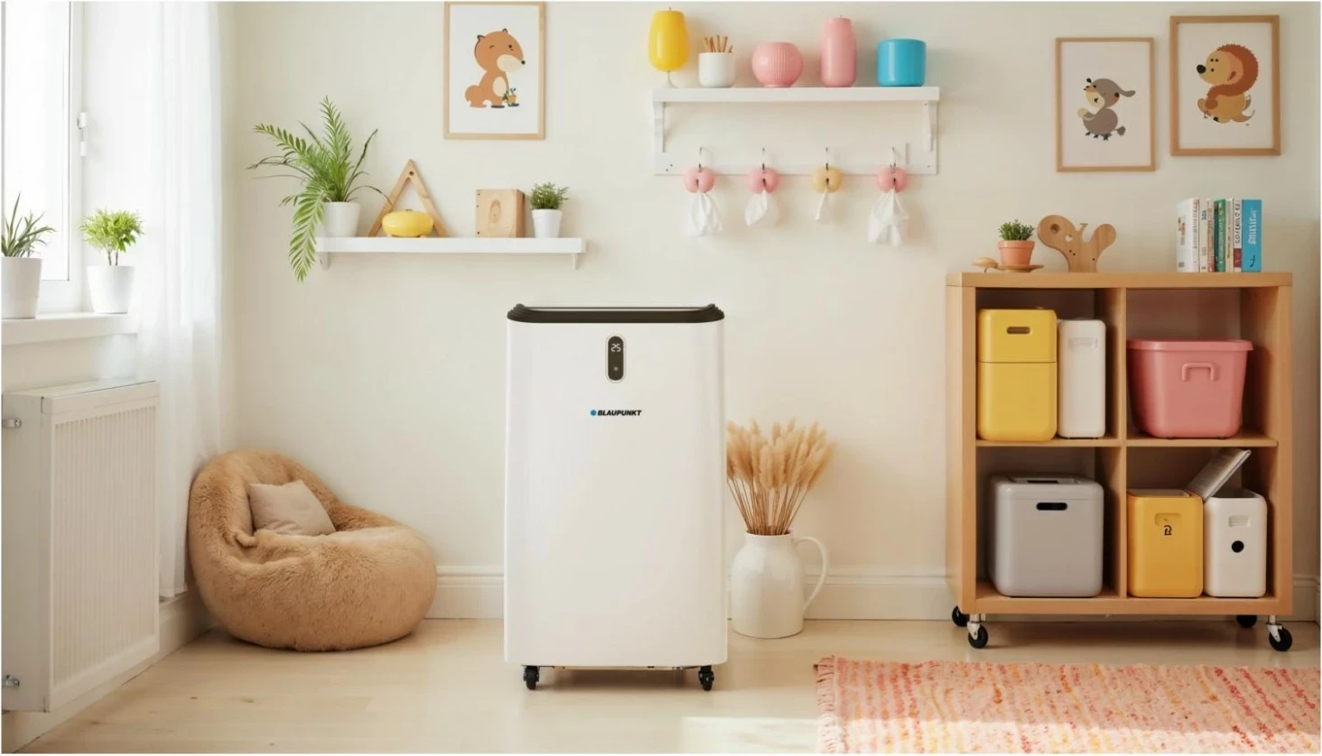 Kondicioner dyshemeje Blaupunkt ACP616, 55m², Wi-Fi, i bardhë