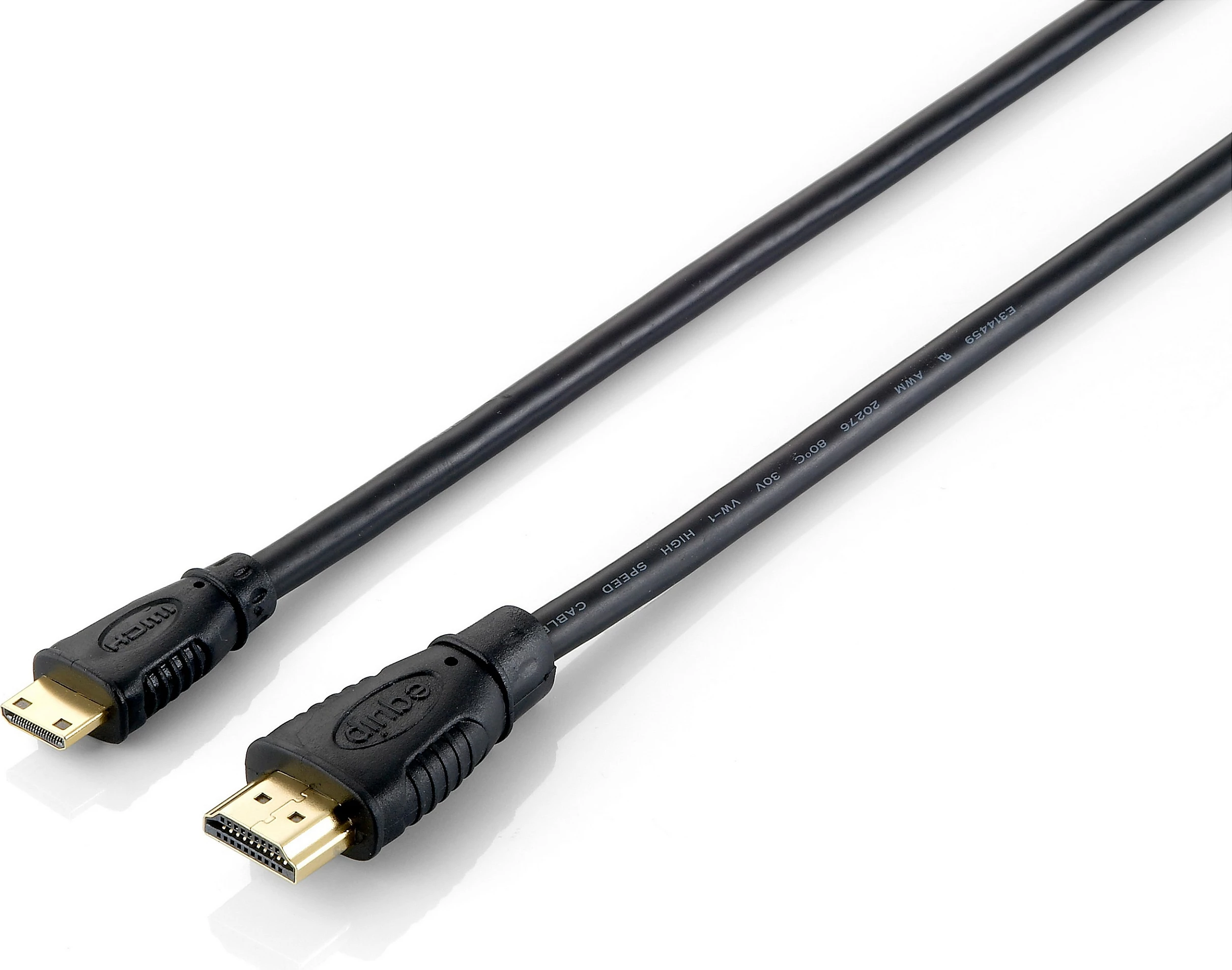 Kabllo HDMI në Mini HDMI Equip, 2m, 3D, 10.2 Gbit/s, e zezë