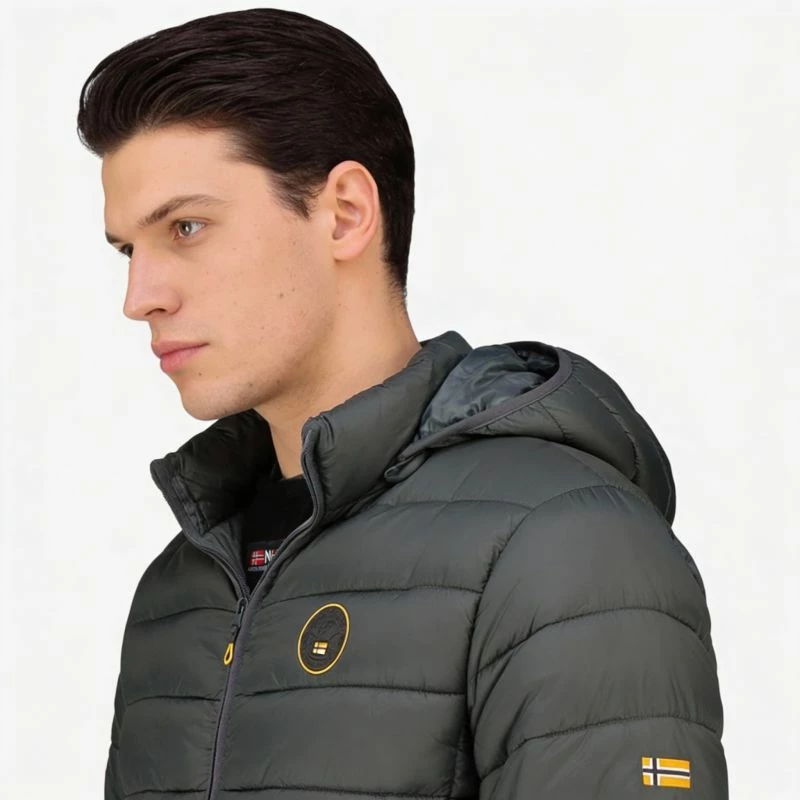 Jakne për meshkuj Geographical Norway, gri e errët [Madhësia: S]