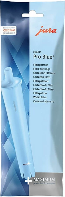 Filter uji Jura CLARIS Pro Blue 25058, paket 4 copë, blu