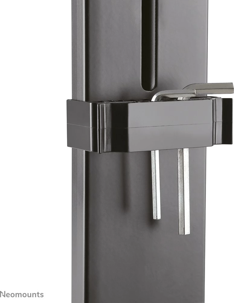 Mbajtës tavoline Neomounts FPMA-D860DBLACK, 2 ekrane, 27", i zi