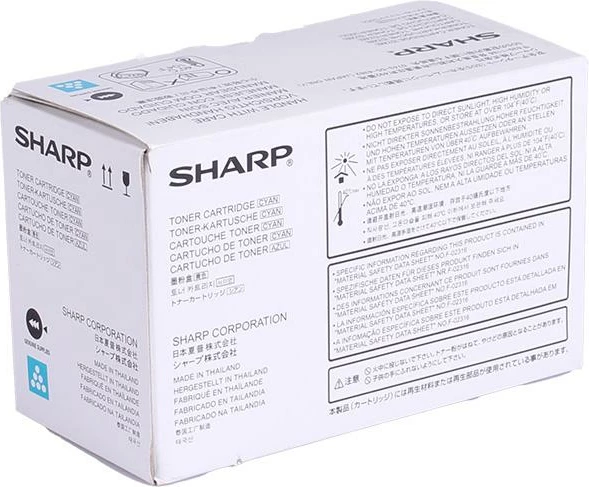 Toner Sharp MXC30GTC rendiment 5,500–8,800 faqe, cyan, 1 copë