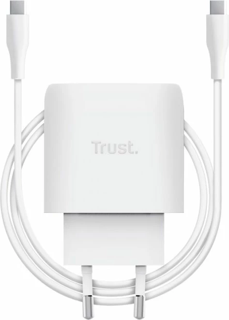 Karikues USB-C Trust Maxo GaN 45W, i bardhë