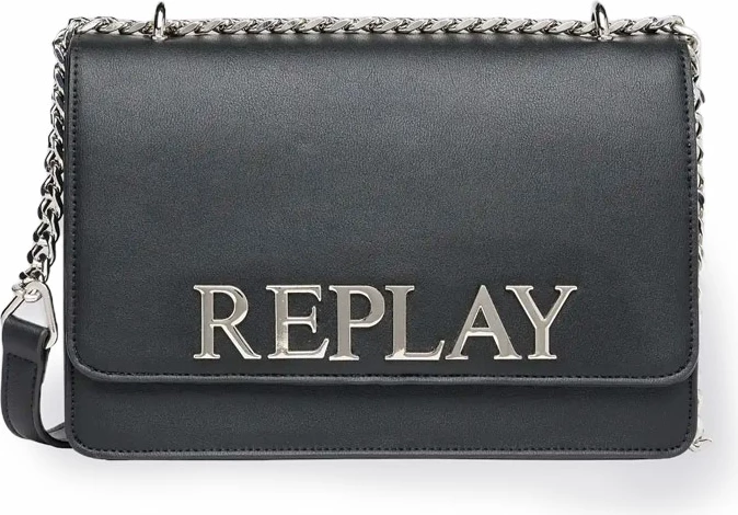Çantë krahu për femra Replay FW3000.001.A0362B, e zezë