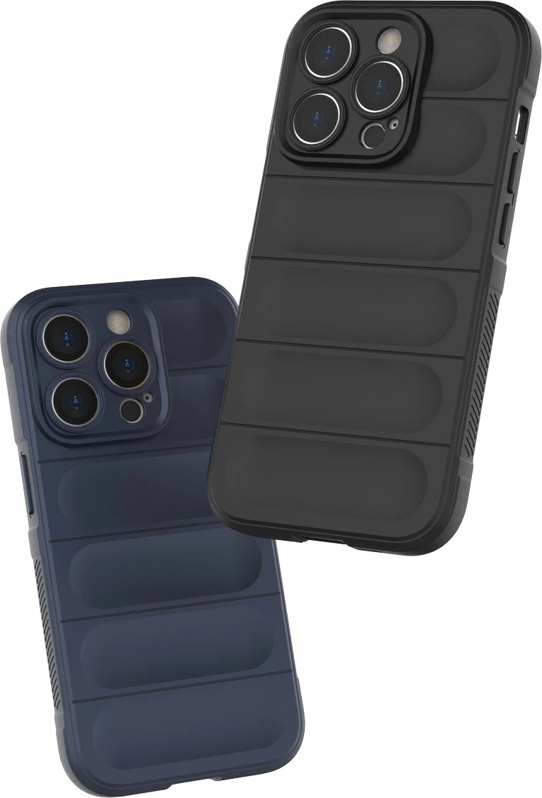 Mbështjellës Hurtel Magic Shield Case për iPhone 14 Pro, elastik, i blinduar, kuq