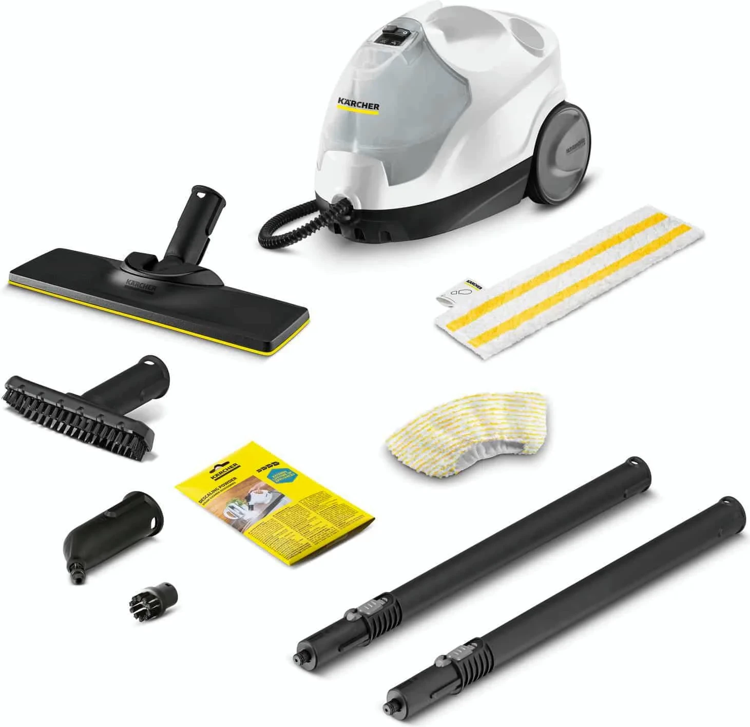 Pastrues me avull Karcher SC 4 EasyFix 2000W, 3.5 bar, kazan 0.5 L, tank 0.8 L set me aksesorë (1.512-630.0)