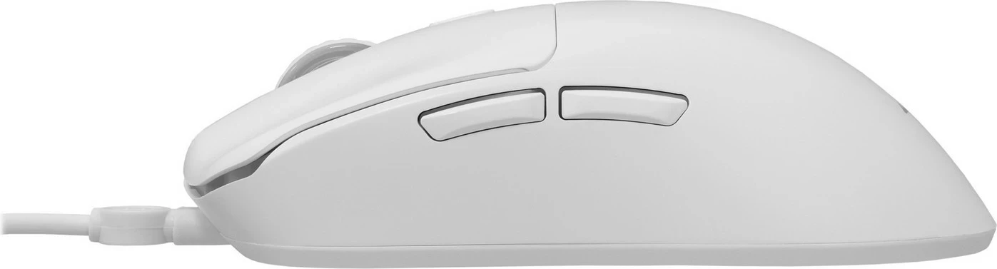 Tastierë me maus Baracuda Orca BGC-011, RGB, full-size, bardhë