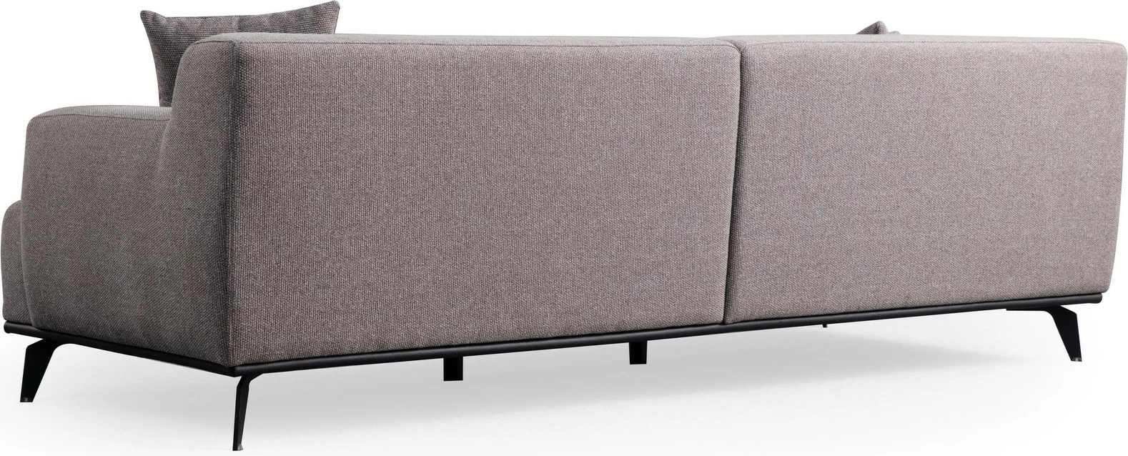 Kauç 3-ulëse Atelier del Sofa, Jaguar 3, ngjyrë kafe dhe gri