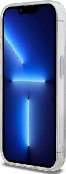 Mbështjellës DKNY IML Checkered Mono Pattern & Printed Stripes MagSafe për iPhone 15 Pro, Zi