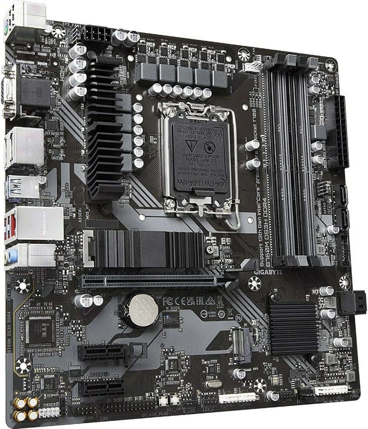 Pllakë amë Gigabyte B760M DS3H DDR4, Socket LGA1700, micro ATX